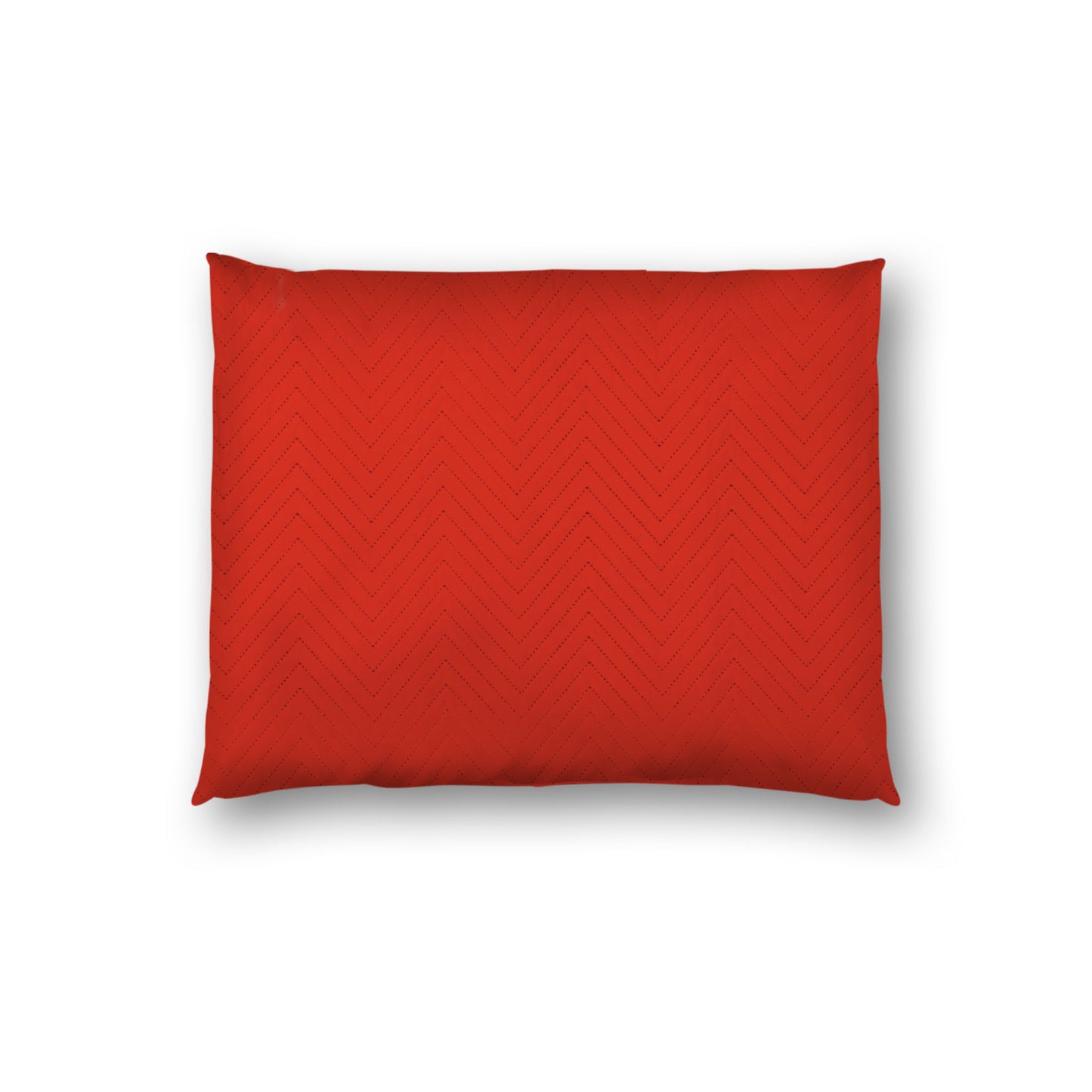 Red Quilted Polyester Pillow Sham | QPSH-MF-1410, 26 x 20 inches