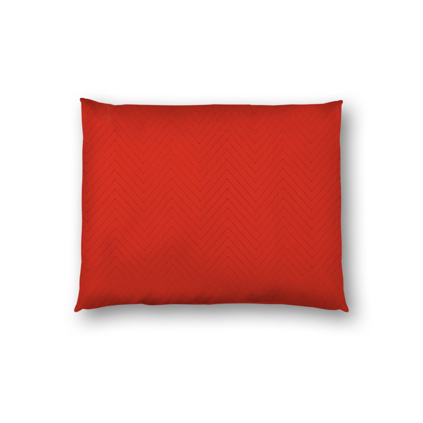 Red Quilted Polyester Pillow Sham | QPSH-CS-1410, 26 x 20 inches