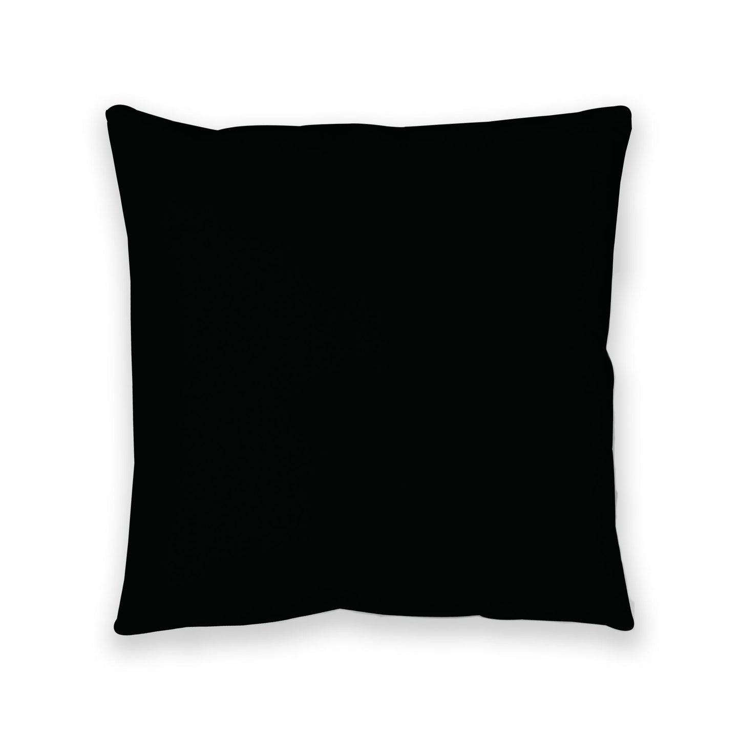 Black Spun Polyester Floor Pillow, 40 x 40 inches / 102 x 102 inches
