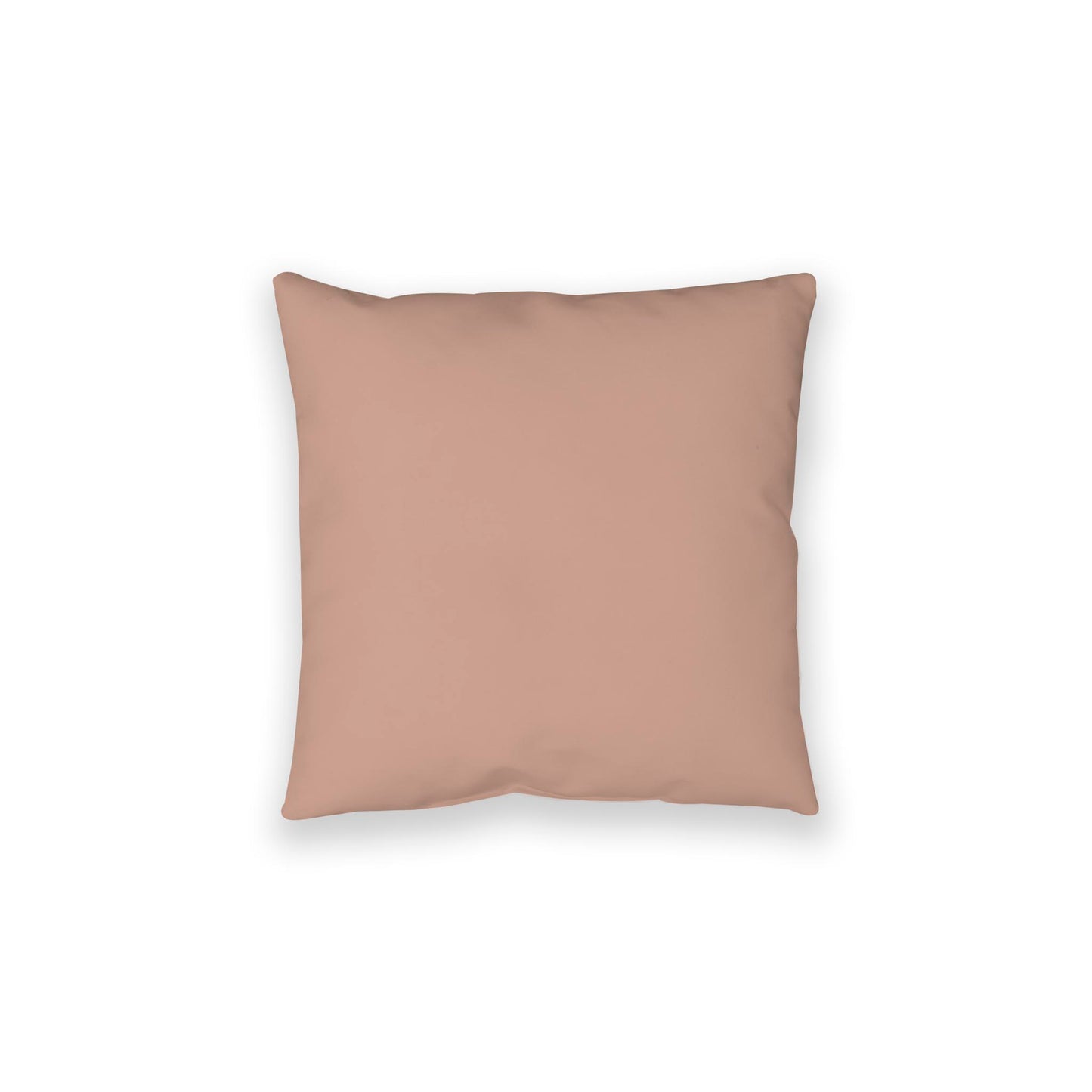 Salmon Spun Polyester Floor Pillow, 28 x 28 inches