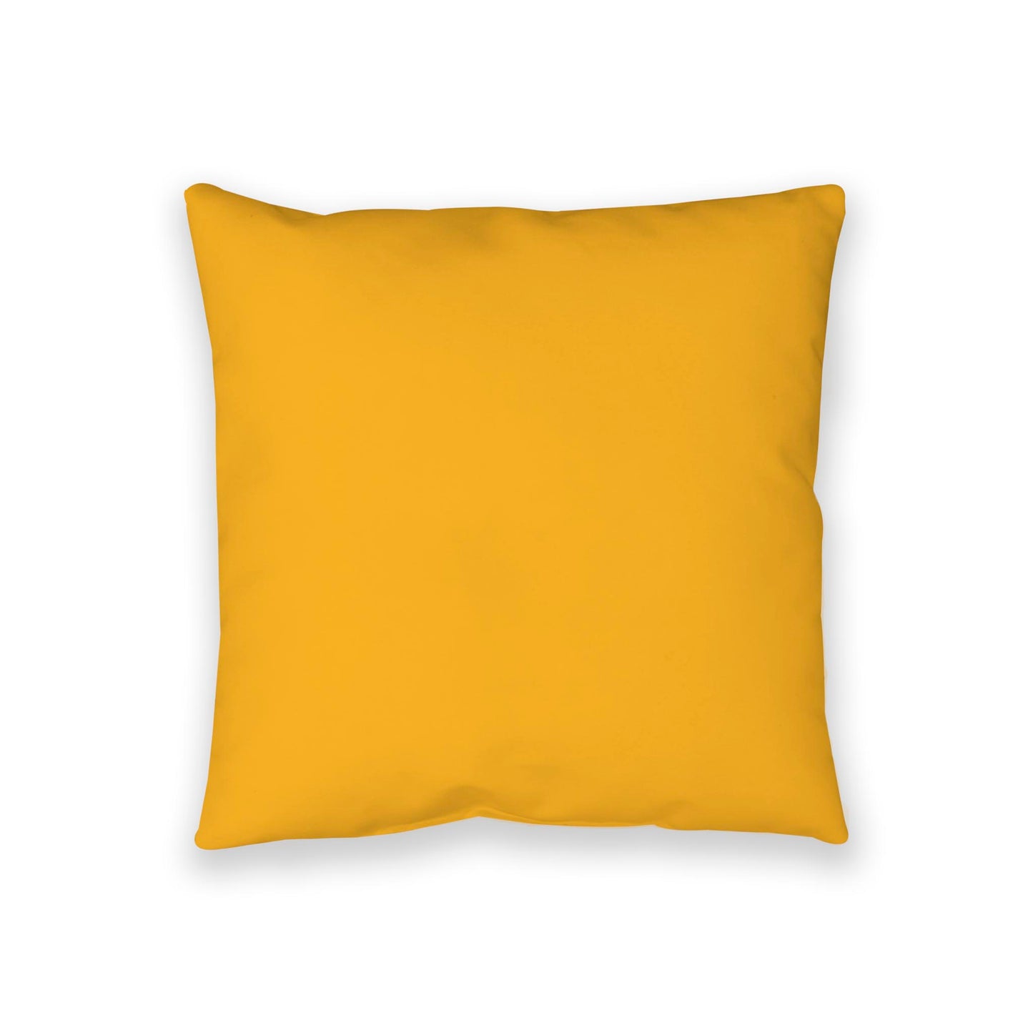 Yellow-Orange Spun Polyester Floor Pillow, 36 x 36 inches