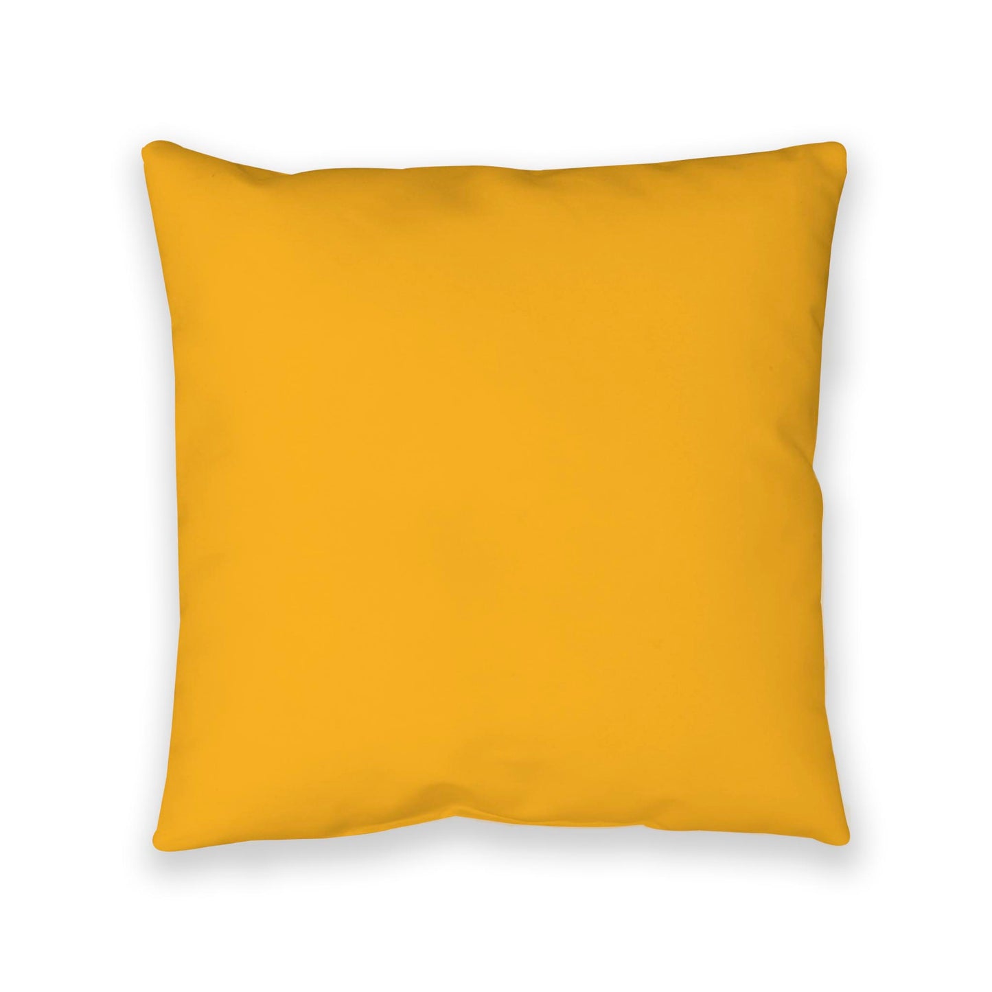 Yellow-Orange Spun Polyester Floor Pillow, 40 x 40 inches