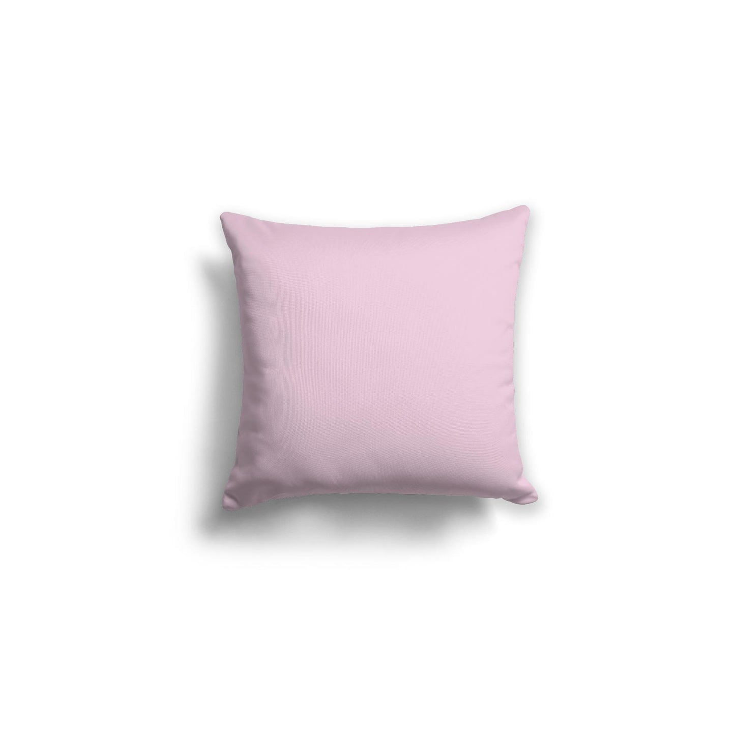 Pink Spun Polyester Throw Pillow 16 x 16 inches / 41 x 41 cm