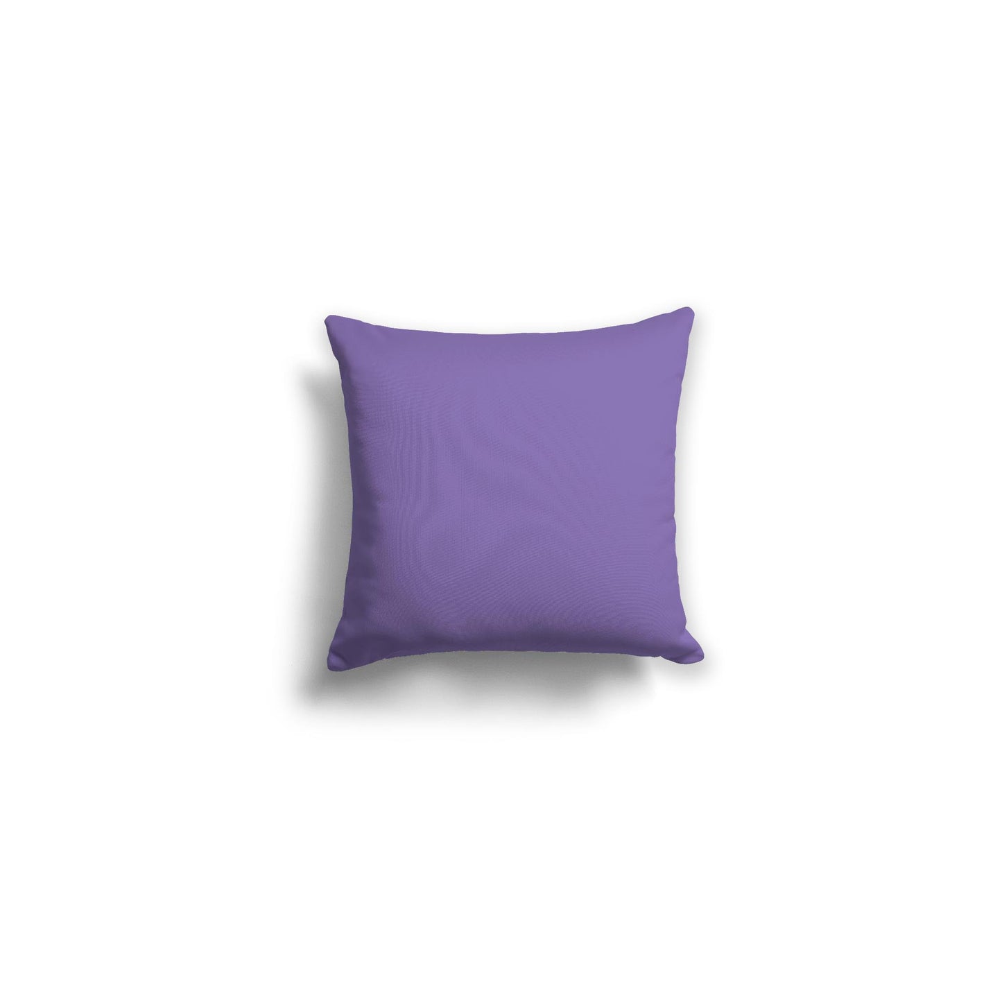 Mauve Spun Polyester Throw Pillow 14 x 14 inches / 36 x 36 cm