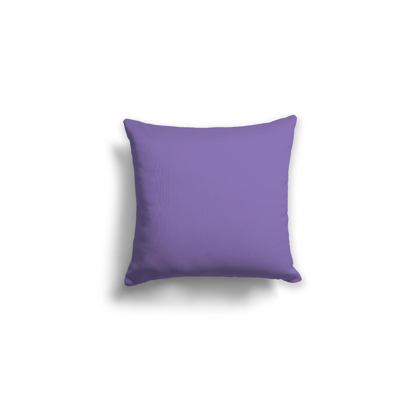 Mauve Spun Polyester Throw Pillow 16 x 16 inches / 41 x 41 cm