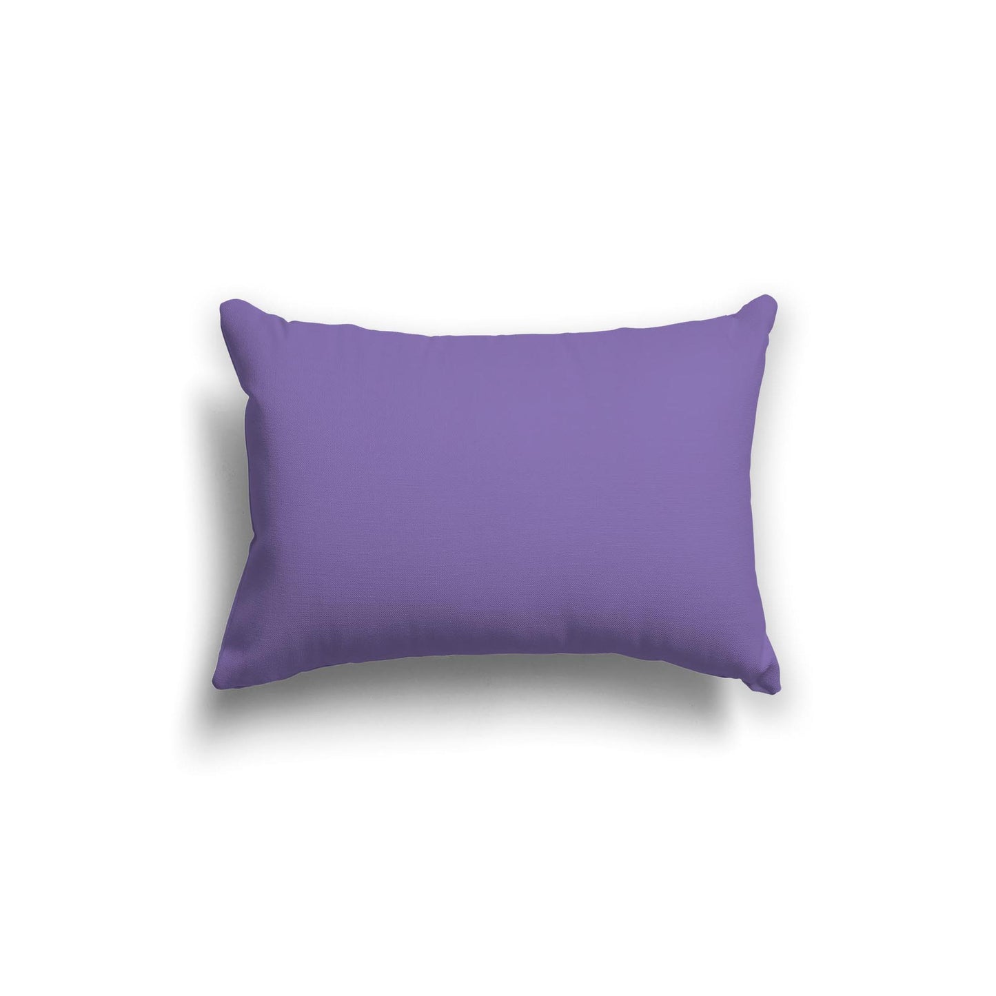 Mauve Spun Polyester Throw Pillow 20 x 14 inches / 51 x 36 cm