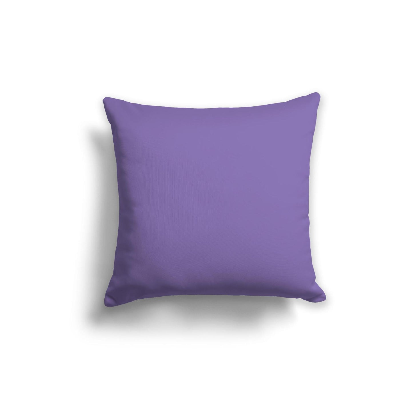 Mauve Spun Polyester Throw Pillow 20 x 20 inches / 51 x 51 cm