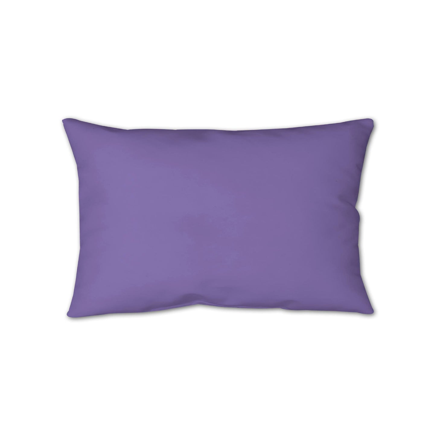 Purple Spun Polyester Throw Pillow, USCU-1320-999