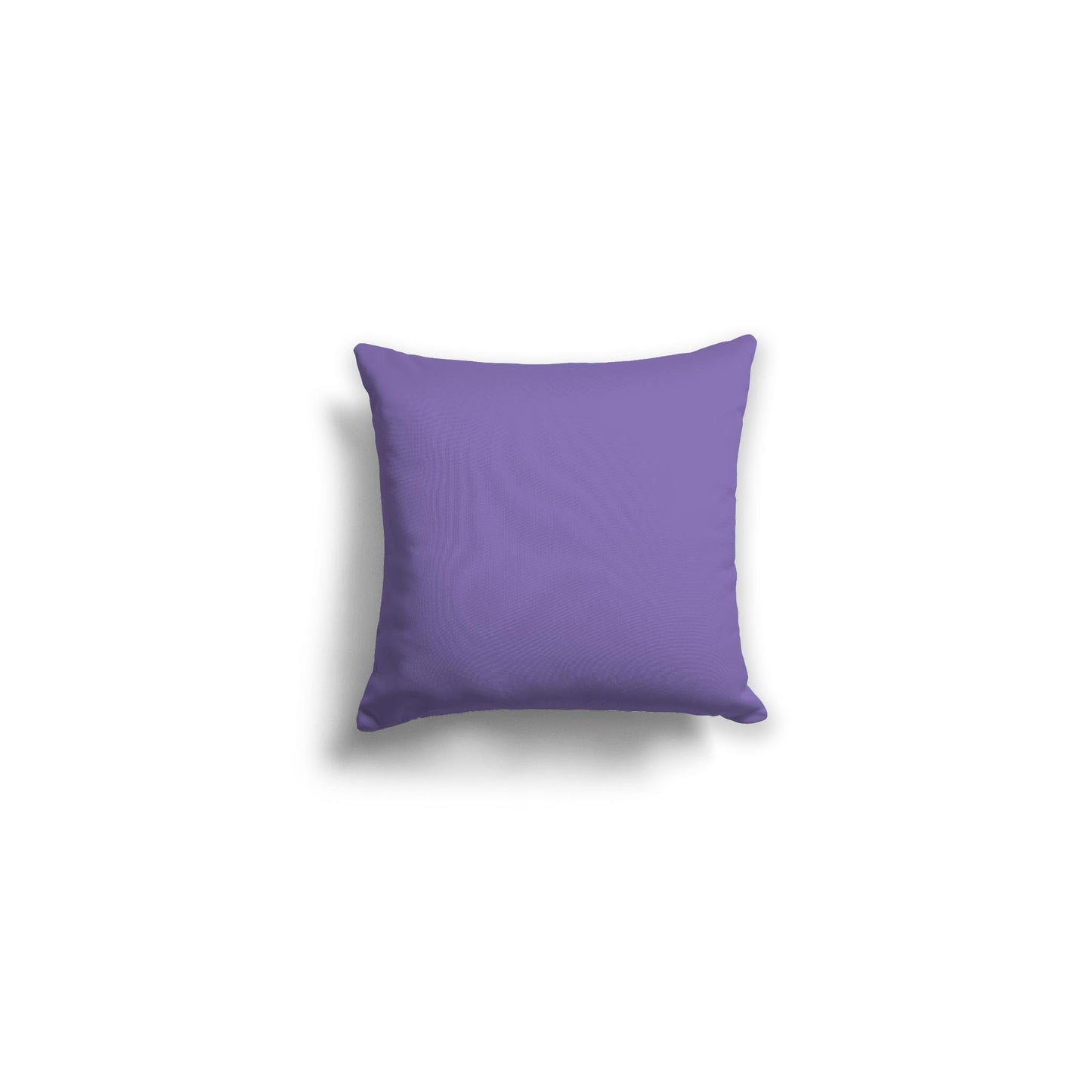 Purple Spun Polyester Throw Pillow 14 x 14 inches / 36 x 36 cm
