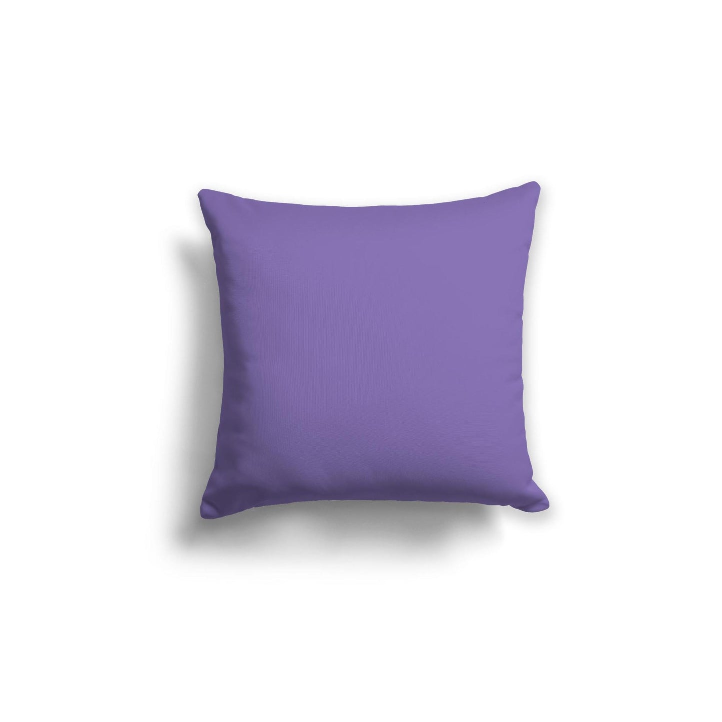 Purple Spun Polyester Throw Pillow 18 x 18 inches / 46 x 46 cm