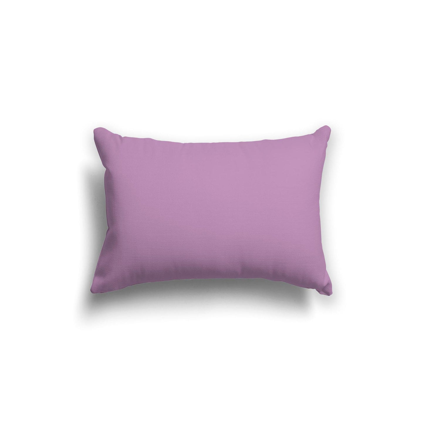 Mauve Spun Polyester Throw Pillow 20 x 14 inches / 51 x 36 cm