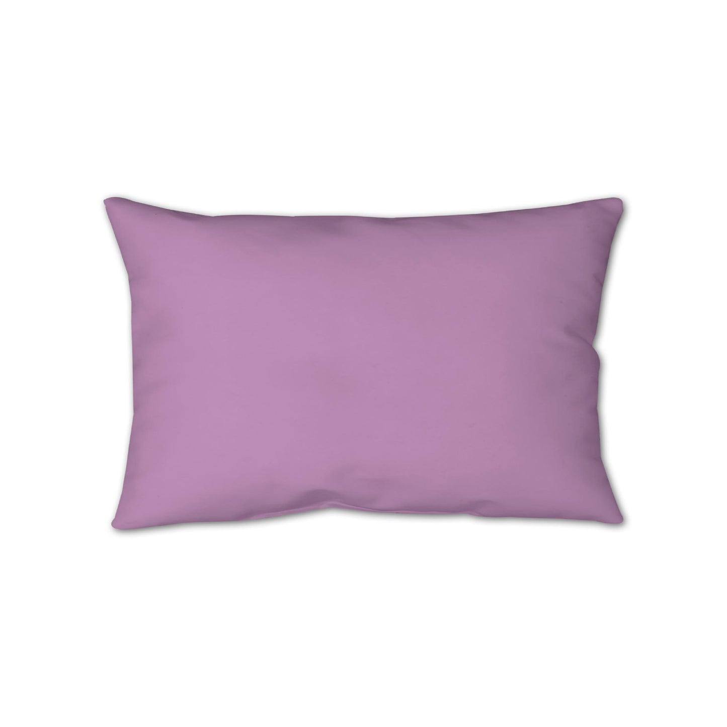 Mauve Spun Polyester Throw Pillow 25 x 18 inches / 63.5 x 66 cm