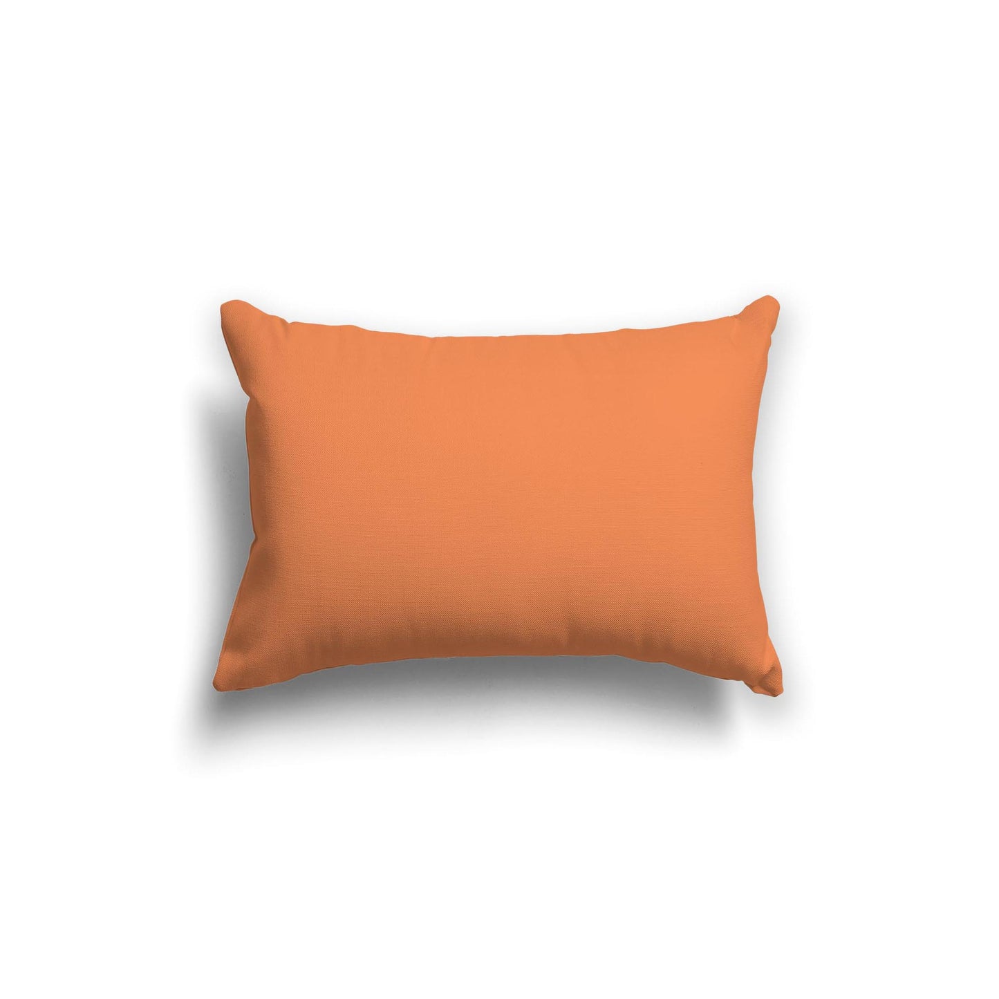 Light Orange Spun Polyester Throw Pillow 20 x 14 inches / 51 x 36 cm
