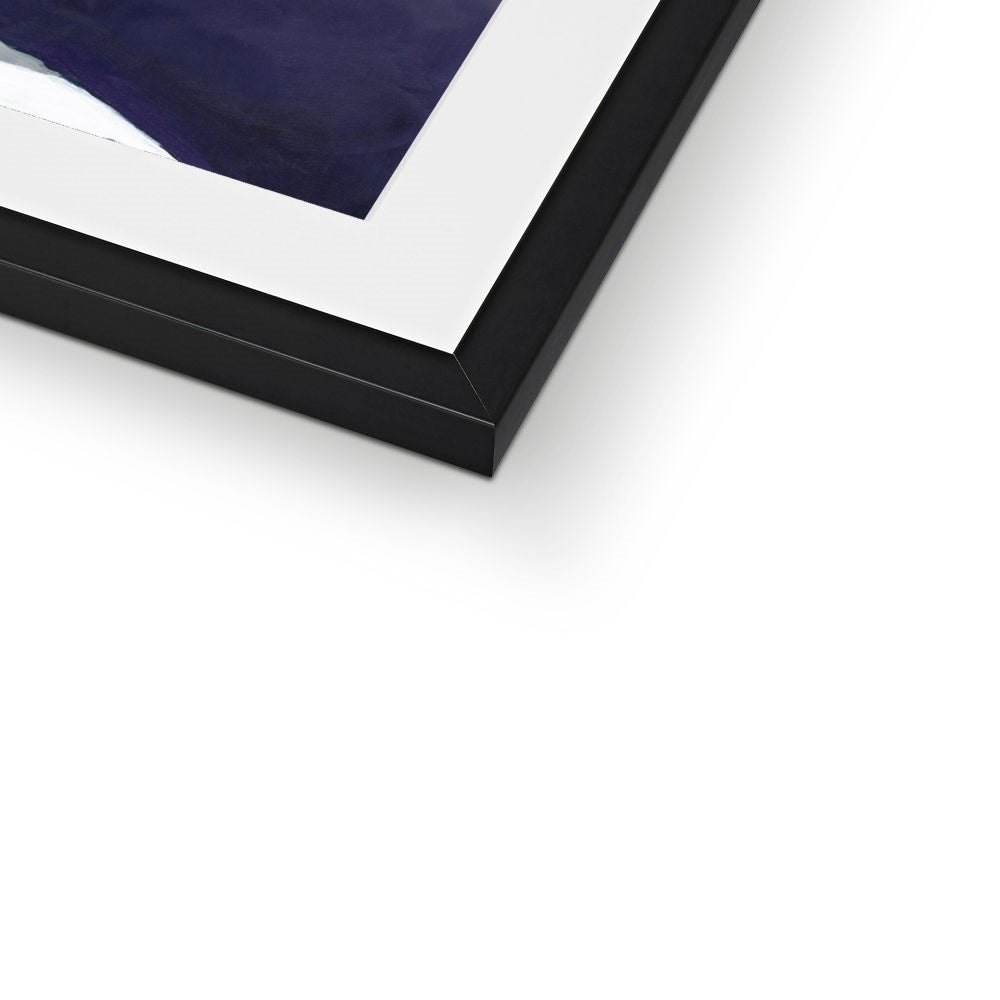 Framed Fine Art Print, White Mat - 8x8 12x12 16x16 20x20 24x24 28x28 36x36 inches | Hydrangeas & Zinnias in Acrylic, FPS-1030