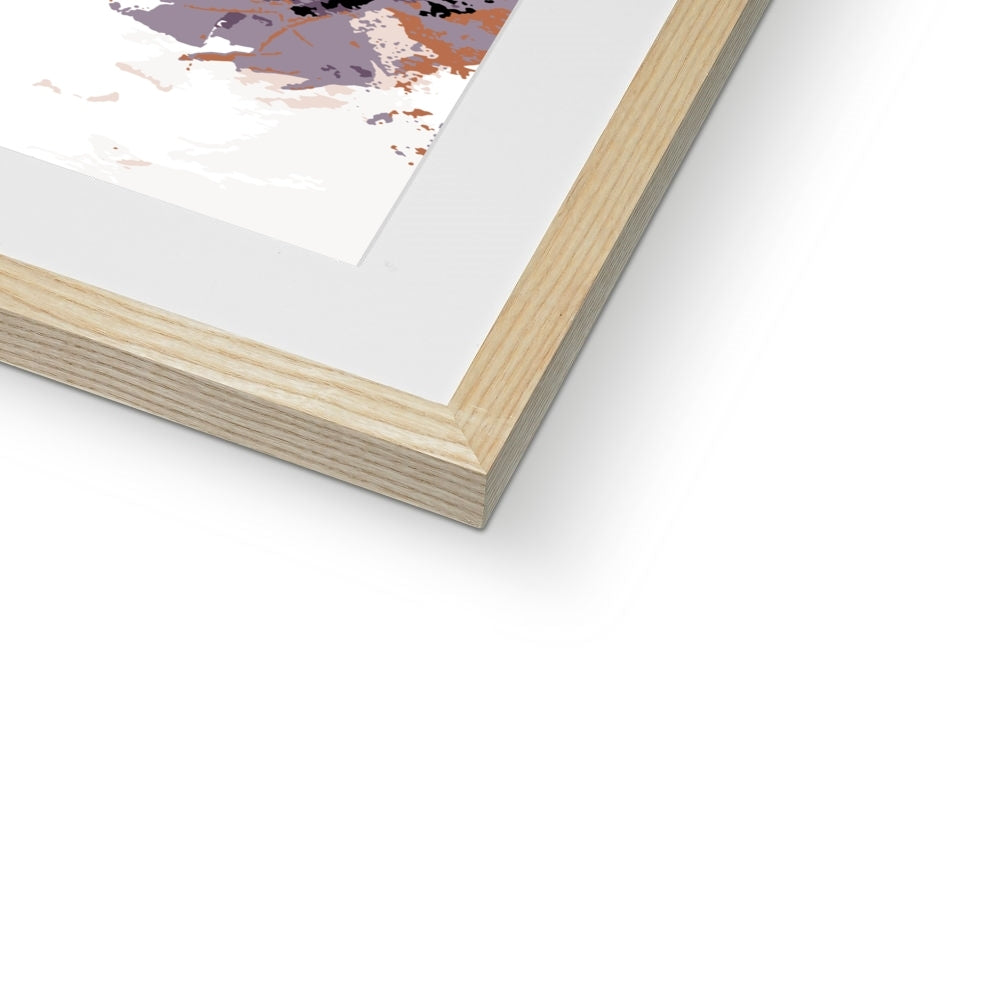 Framed Graphic Art Print, White Mat - 8x8 12x12 16x16 20x20 24x24 28x28 inches | FPS-1180-7693