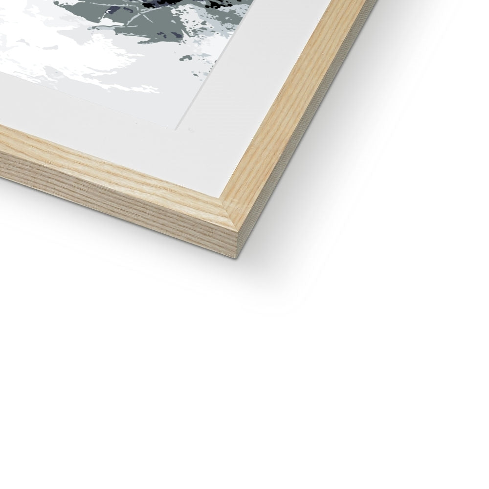 Framed Graphic Art Print, White Mat - 8x8 12x12 16x16 20x20 24x24 28x28 inches | FPS-1210-7693