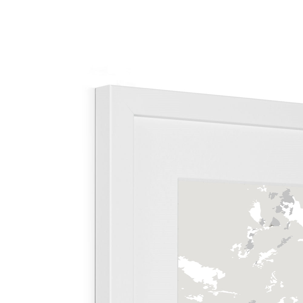 Framed Graphic Art Print, White Mat - 6x8, 8x12, 11x14, 12x16, 16x20, 18x24, 20x28 inches | FPV-1190-7688