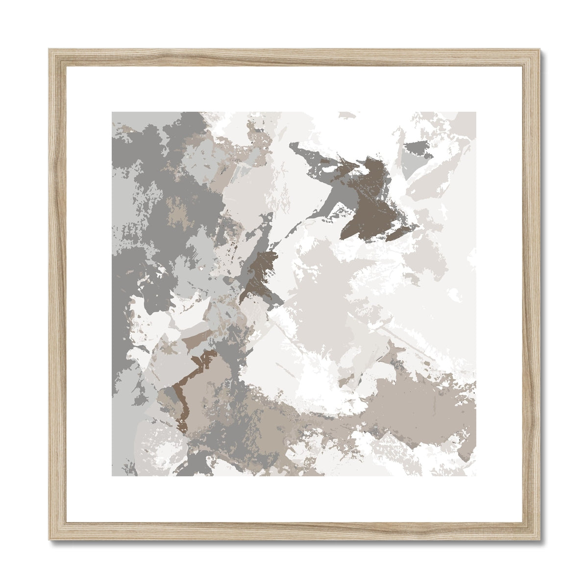 Framed Graphic Art Print, White Mat - 8x8 12x12 16x16 20x20 24x24 28x28 inches | FPS-1170-7691