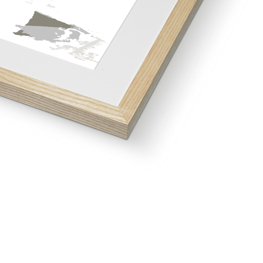 Framed Graphic Art Print, White Mat - 6x8, 8x12, 11x14, 12x16, 16x20, 18x24, 20x28 inches | FPV-1190-7688