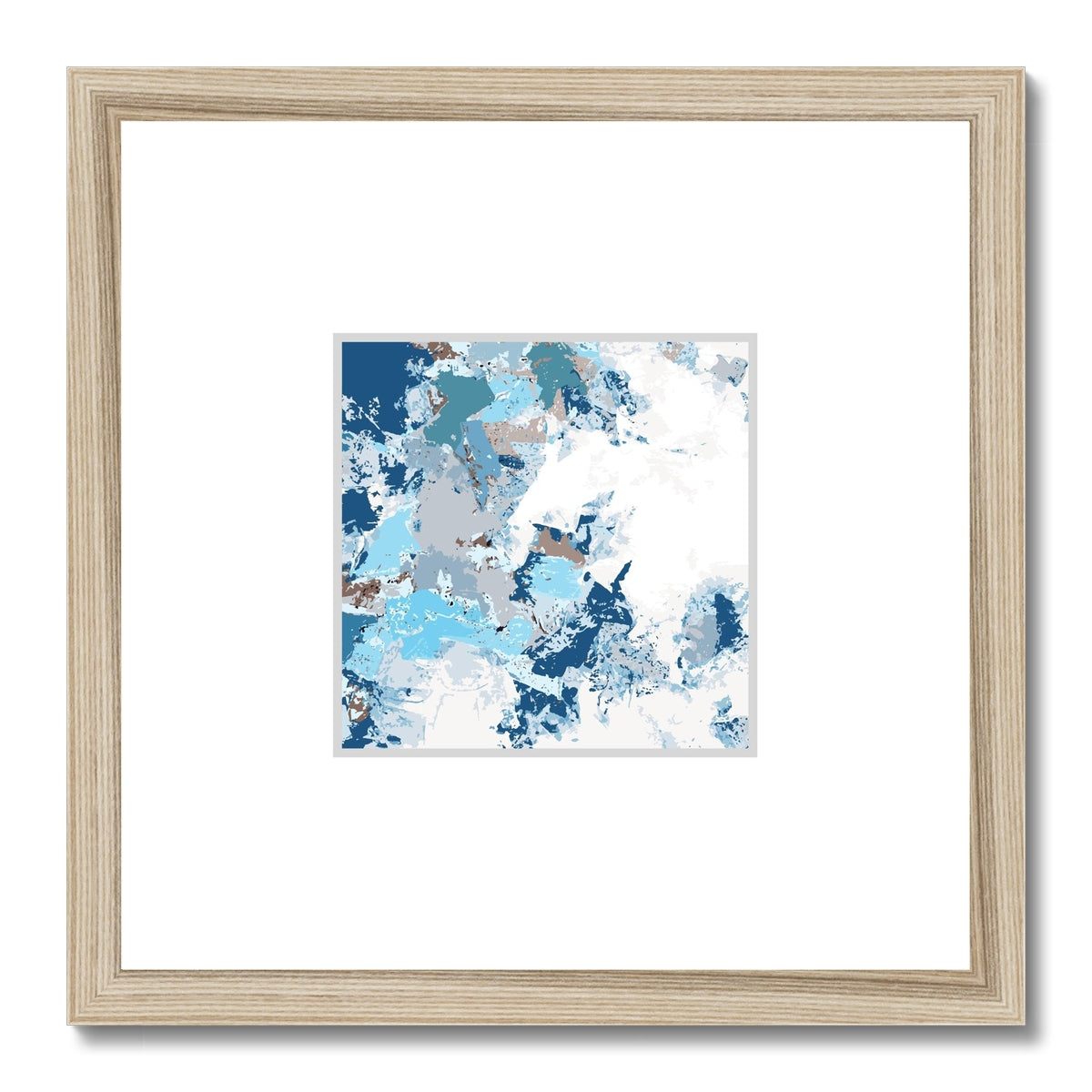 Framed Graphic Art Print, Faux Mat - 12x12 inches | FMS-1150-7695