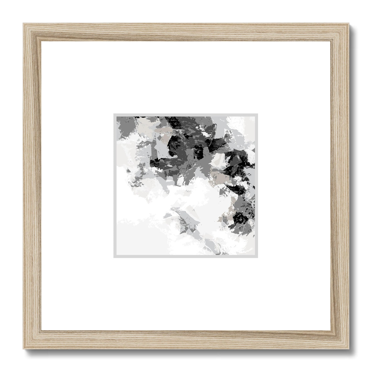 Framed Graphic Art Print, Faux Mat - 12x12 inches | FMS-1200-7693