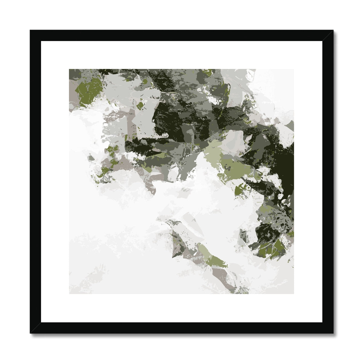Framed Graphic Art Print, White Mat - 8x8 12x12 16x16 20x20 24x24 28x28 inches | FPS-1240-7693