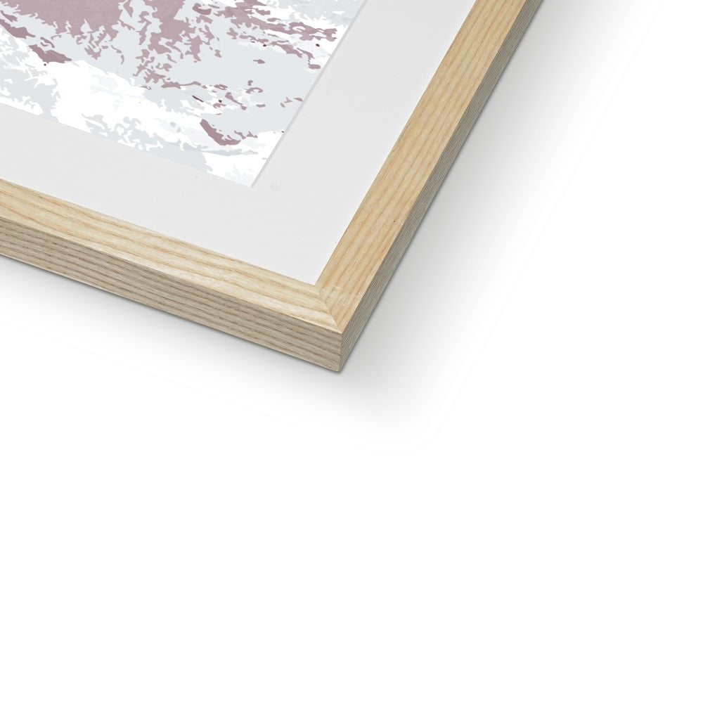 Framed Graphic Art Print, White Mat - 8x8 12x12 16x16 20x20 24x24 28x28 inches | FPS-1210-7691