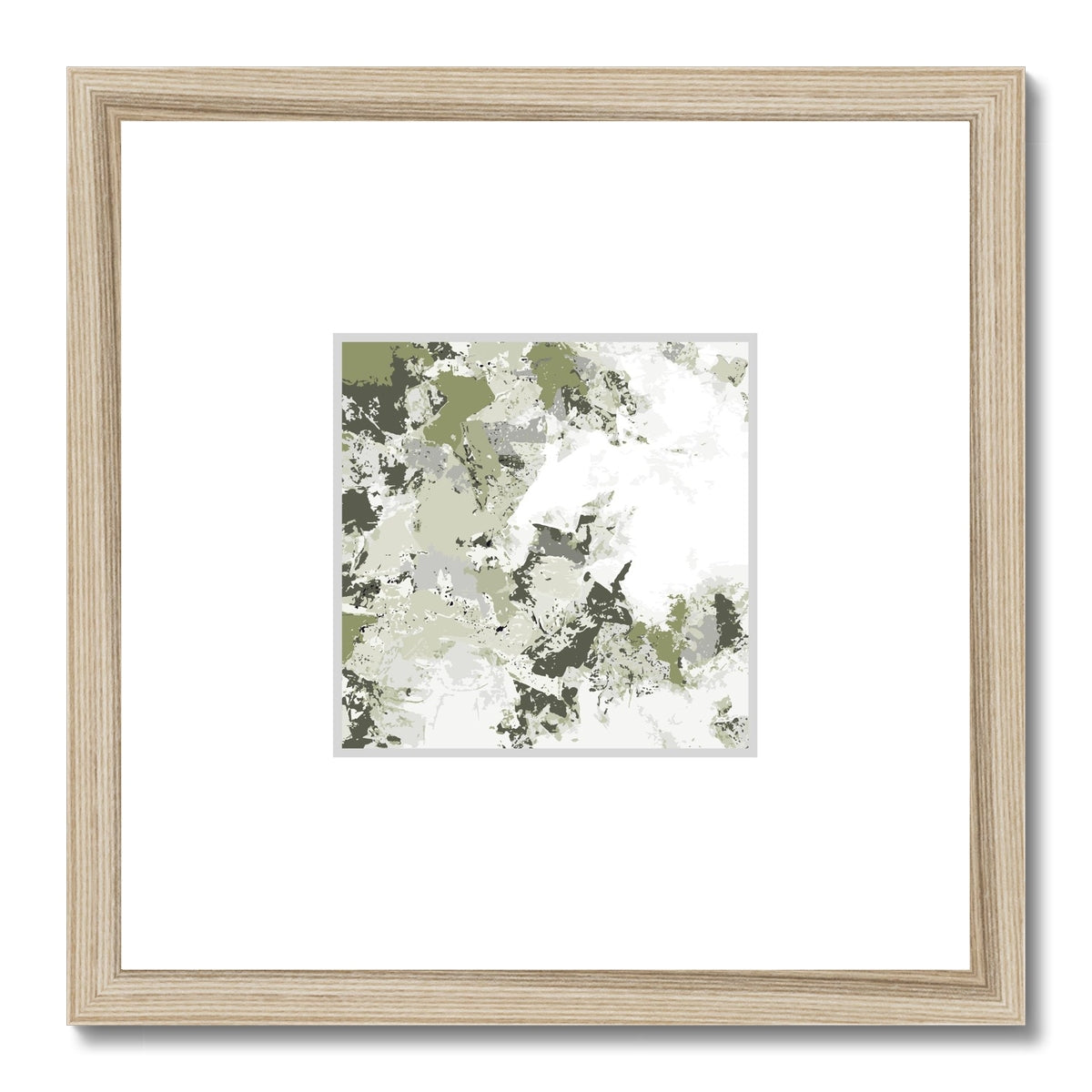 Framed Graphic Art Print, Faux Mat - 12x12 inches | FMS-1240-7695