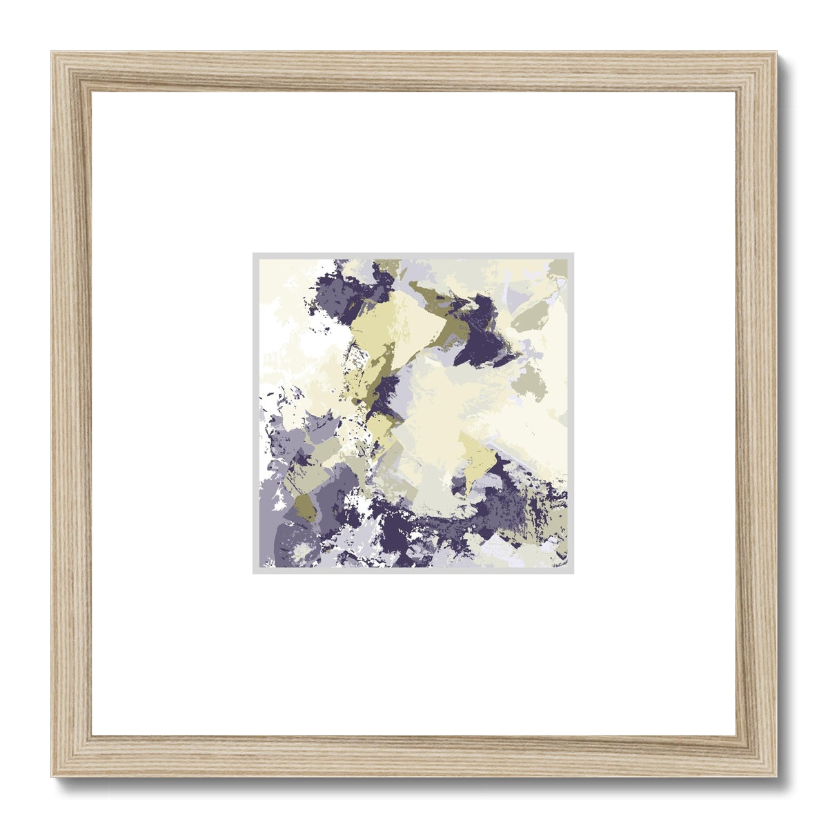 Framed Graphic Art Print, Faux Mat - 12x12 inches | FMS-1260-7691