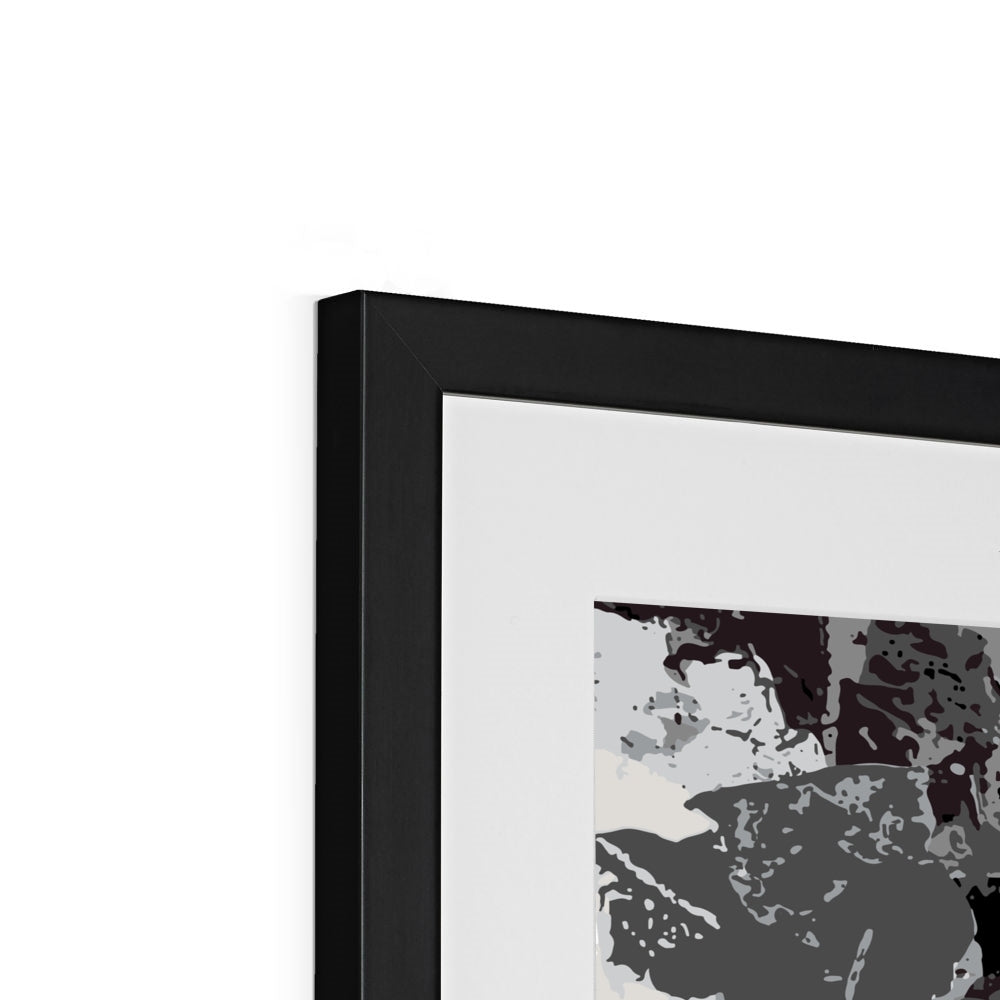 Framed Graphic Art Print, White Mat - 6x8, 8x12, 11x14, 12x16, 16x20, 18x24, 20x28 inches | FPV-1200-7692