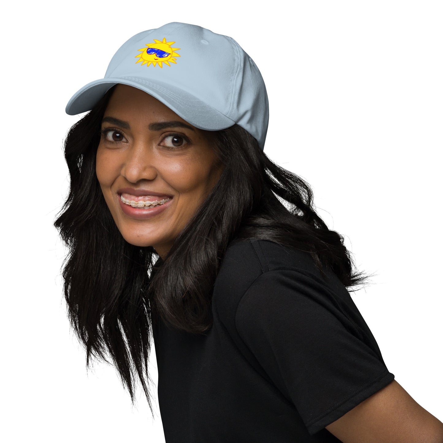 Low Profile Baseball Cap with Cheerful Vibes | DCSF