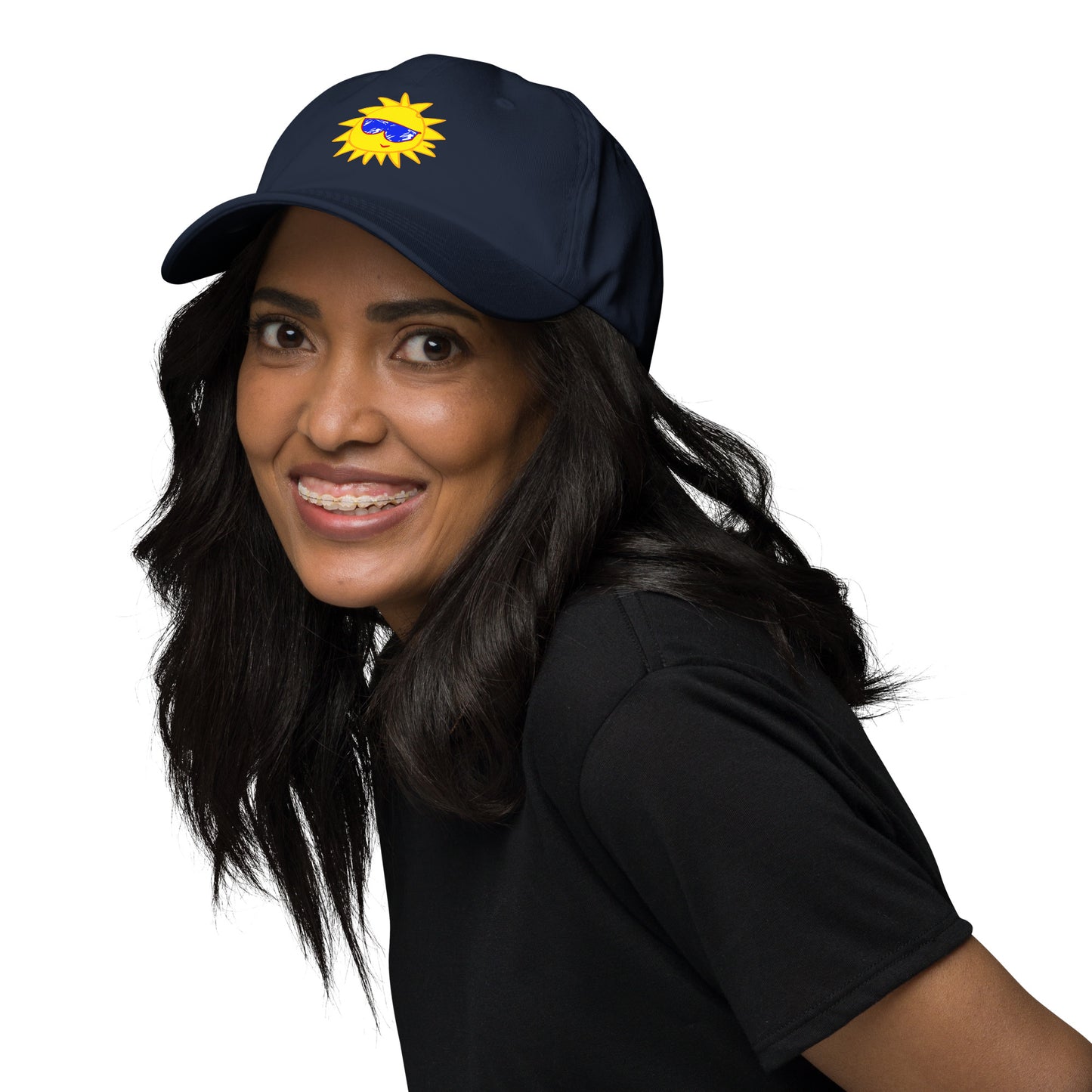 Low Profile Baseball Cap with Cheerful Vibes | DCSF