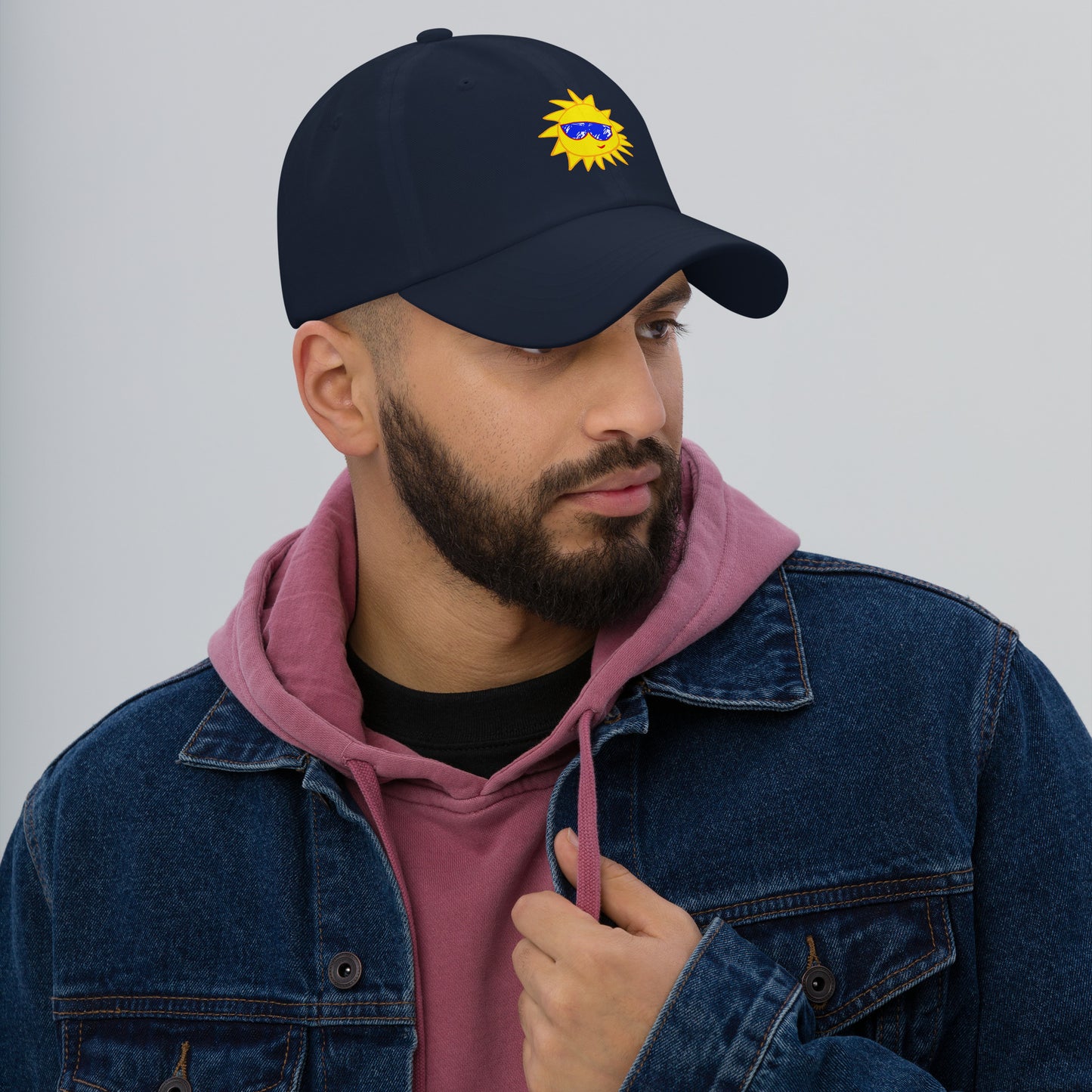 Low Profile Baseball Cap with Cheerful Vibes | DCSF