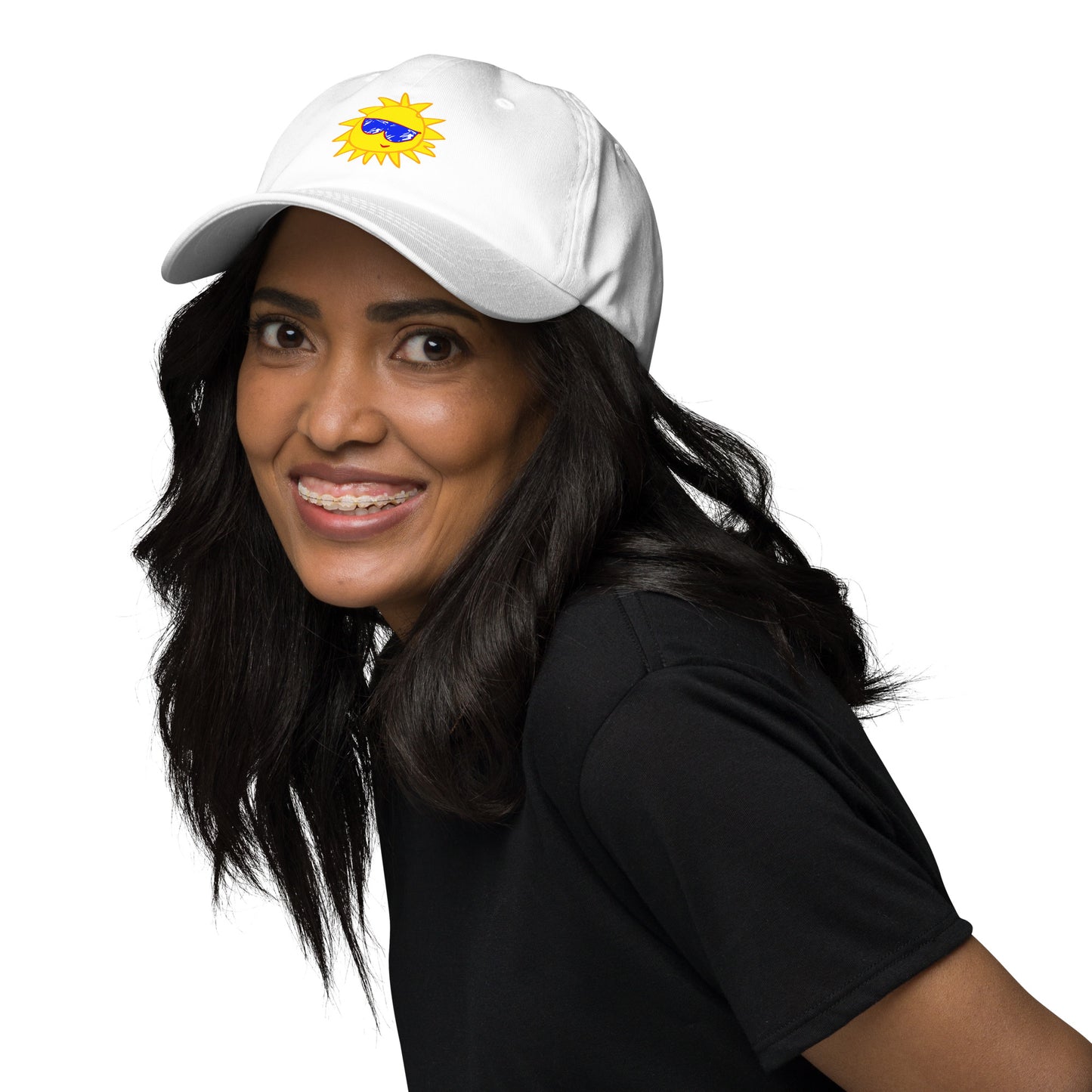 Low Profile Baseball Cap with Cheerful Vibes | DCSF