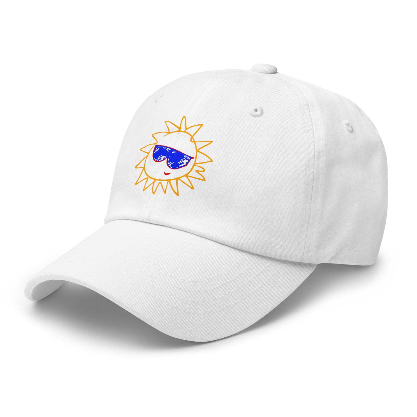 Low Profile Baseball Cap with Cheerful Vibes | DCST