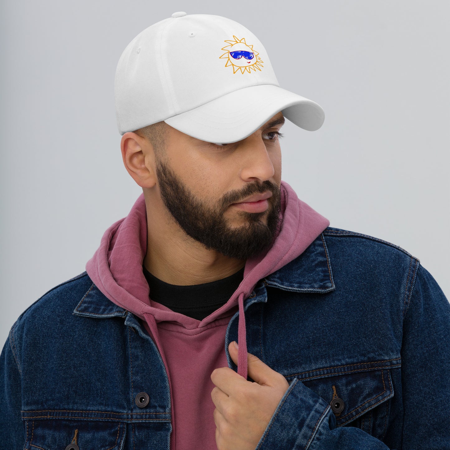 Low Profile Baseball Cap with Cheerful Vibes | DCST