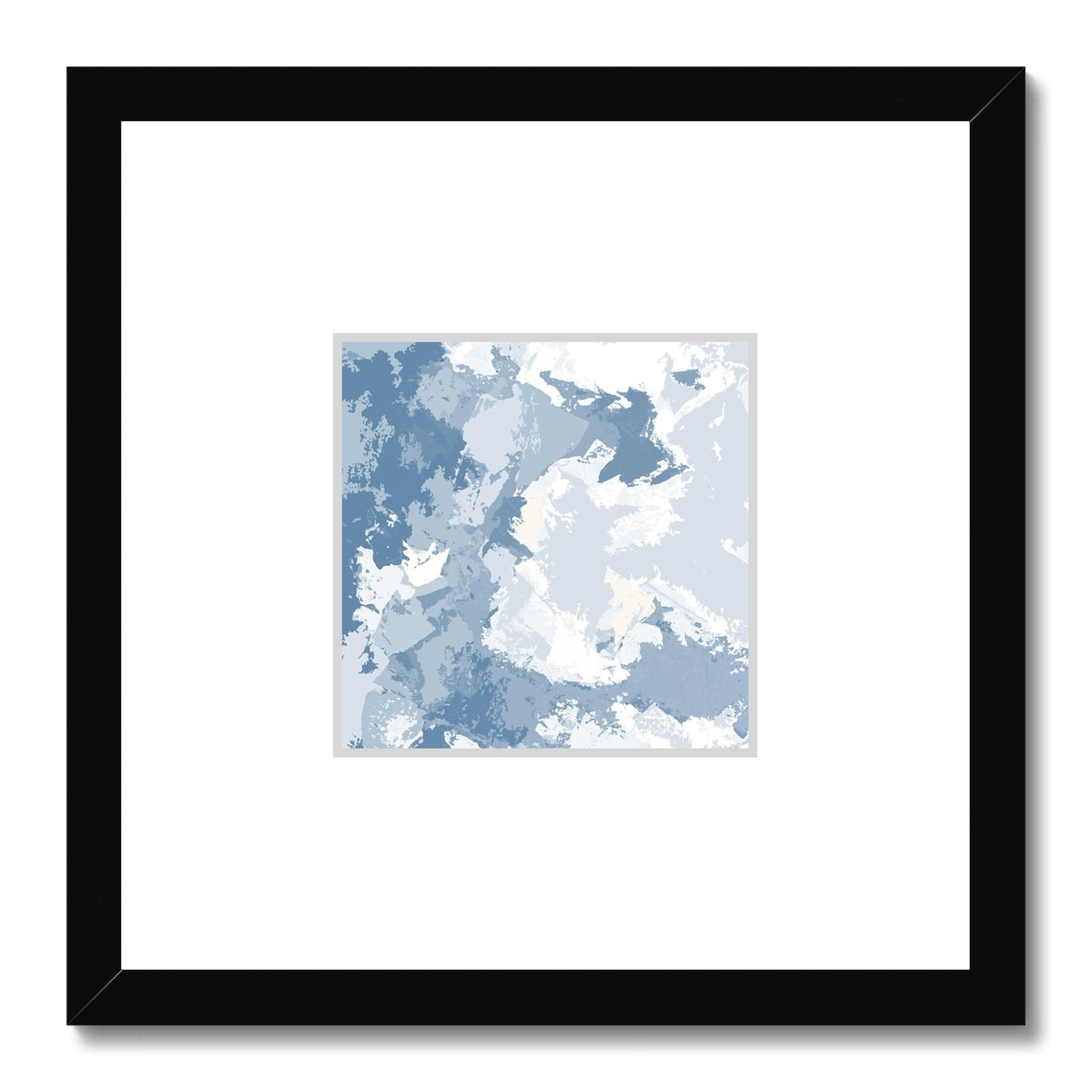 Framed Graphic Art Print, Faux Mat - 12x12 inches | FMS-1230-7691