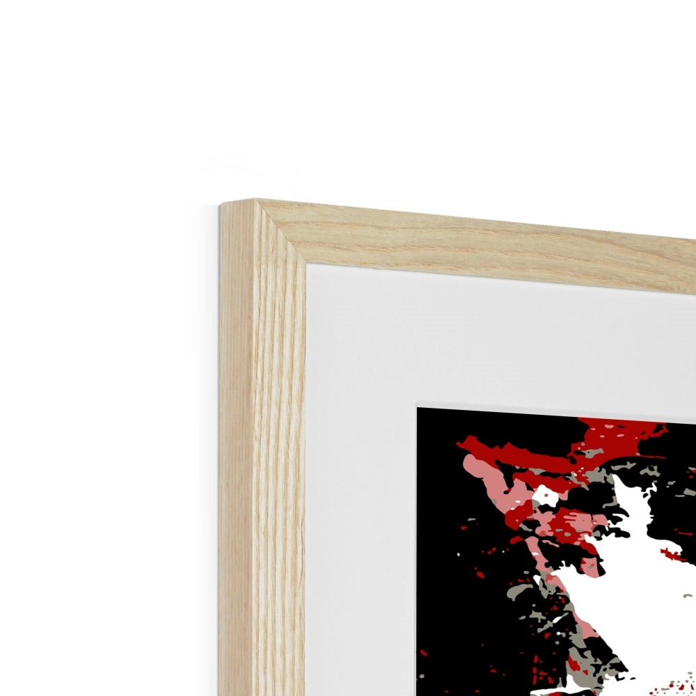 Framed Graphic Art Print, White Mat - 6x8, 8x12, 11x14, 12x16, 16x20, 18x24, 20x28 inches | FPV-1190-7696