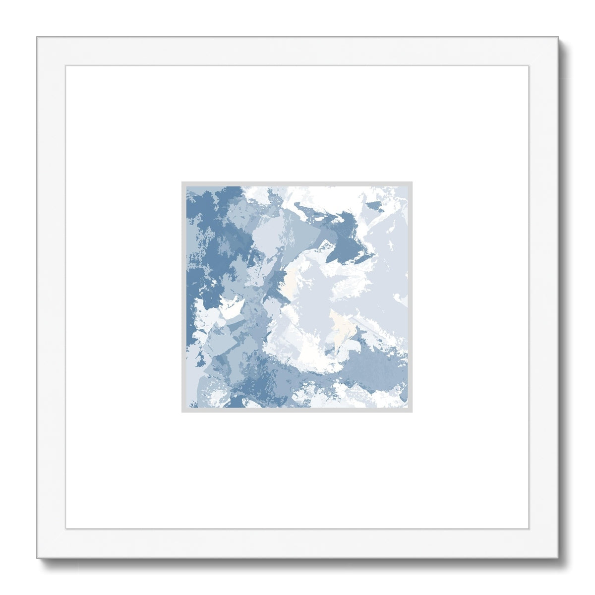 Framed Graphic Art Print, Faux Mat - 12x12 inches | FMS-1230-7691