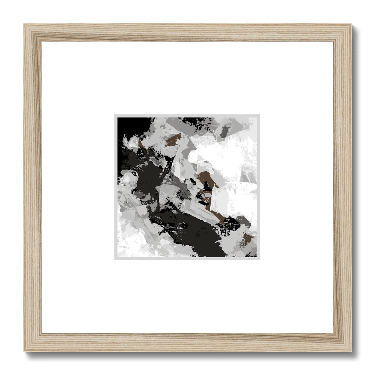Framed Graphic Art Print, Faux Mat - 12x12 inches | FMS-1170-7690