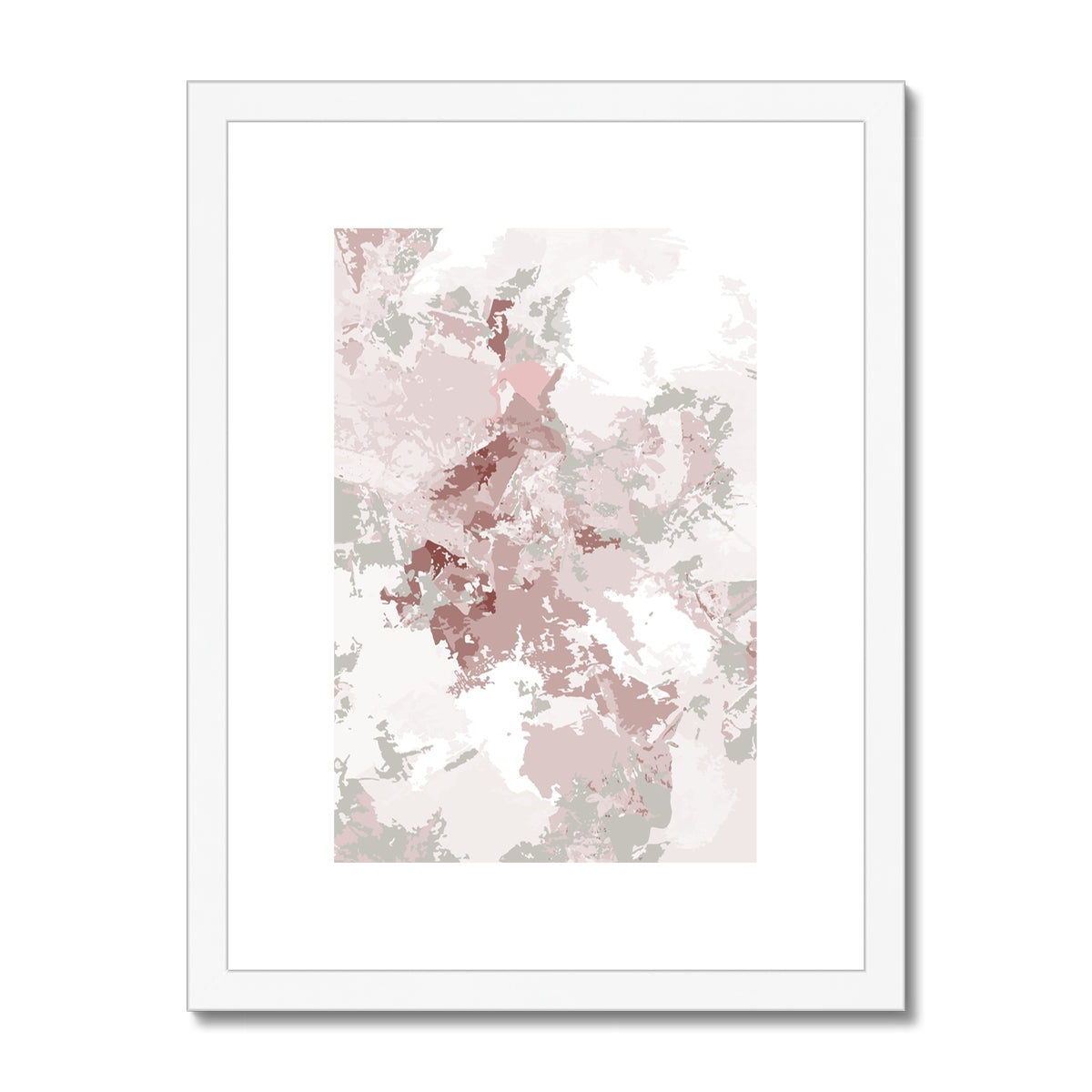 Framed Graphic Art Print, White Mat - 6x8, 8x12, 11x14, 12x16, 16x20, 18x24, 20x28 inches | FPV-1190-7698