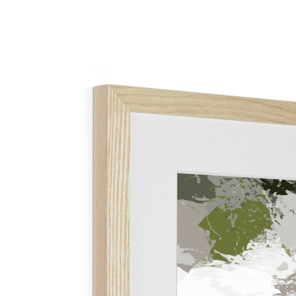 Framed Graphic Art Print, White Mat - 8x8 12x12 16x16 20x20 24x24 28x28 inches | FPS-1240-7693