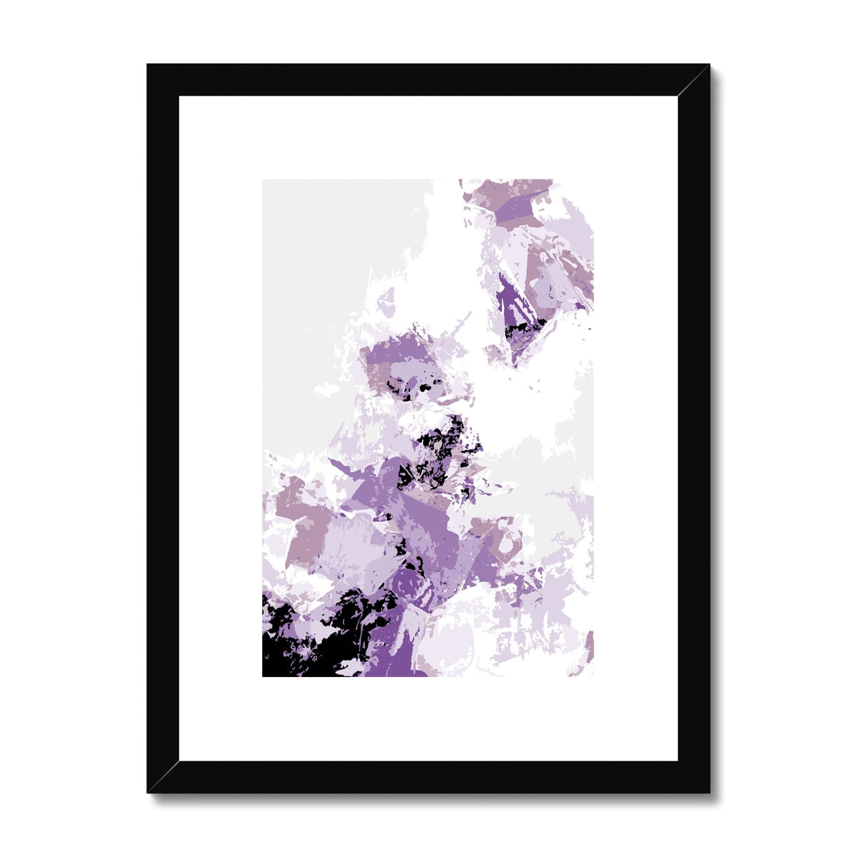 Framed Graphic Art Print, White Mat - 6x8, 8x12, 11x14, 12x16, 16x20, 18x24, 20x28 inches | FPV-1250-7694
