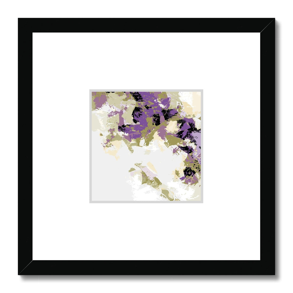 Framed Graphic Art Print, Faux Mat - 12x12 inches | FMS-1250-7693
