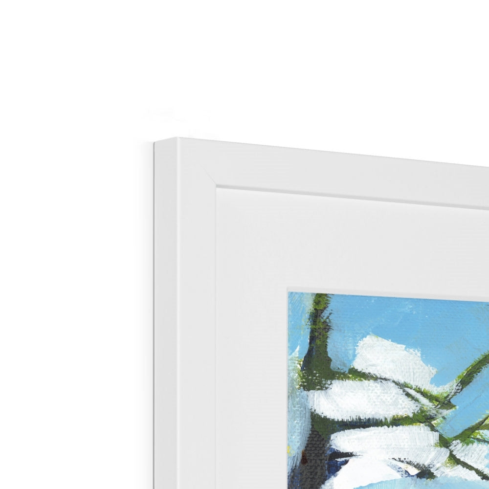 Framed Fine Art Print, White Mat - 10x8 14x11 20x16 28x20 inches | Lakeshore, FPH-1101-1109