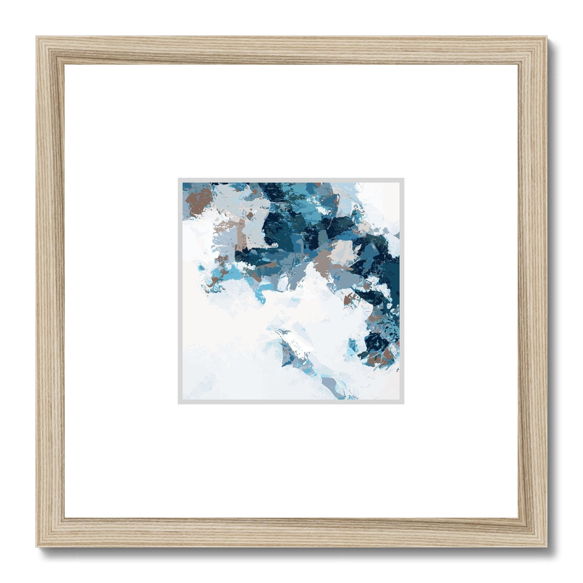Framed Graphic Art Print, Faux Mat - 12x12 inches | FMS-1150-7693
