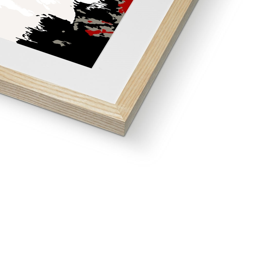Framed Graphic Art Print, White Mat - 6x8, 8x12, 11x14, 12x16, 16x20, 18x24, 20x28 inches | FPV-1190-7696
