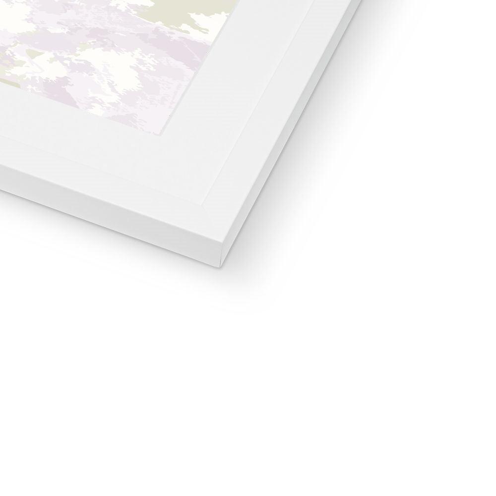 Framed Graphic Art Print, White Mat - 6x8, 8x12, 11x14, 12x16, 16x20, 18x24, 20x28 inches | FPV-1250-7688