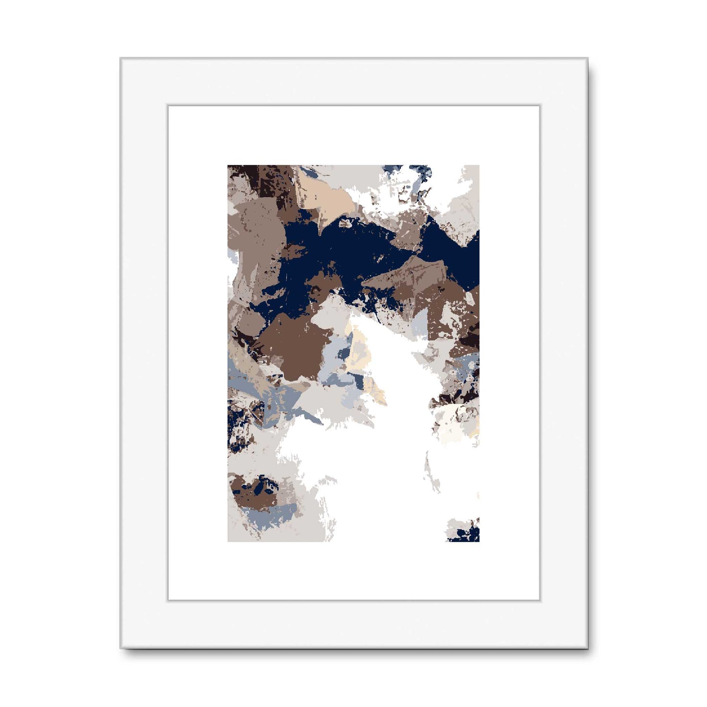 Framed Graphic Art Print, White Mat - 6x8, 8x12, 11x14, 12x16, 16x20, 18x24, 20x28 inches | FPV-1160-7692