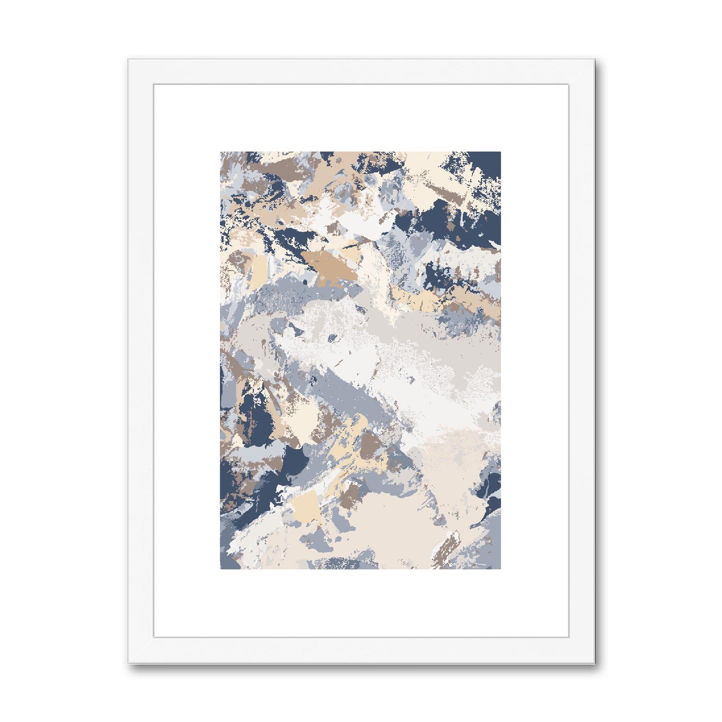Framed Graphic Art Print, White Mat - 6x8, 8x12, 11x14, 12x16, 16x20, 18x24, 20x28 inches | FPV-1160-7689